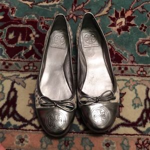 Tory Burch snakeskin flats